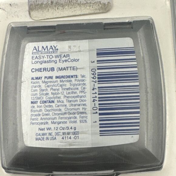 Almay Eyeshadow Palette, Longlasting Eye Makeup 01 Cherub Matte Easy to Wear - Picture 3 of 3